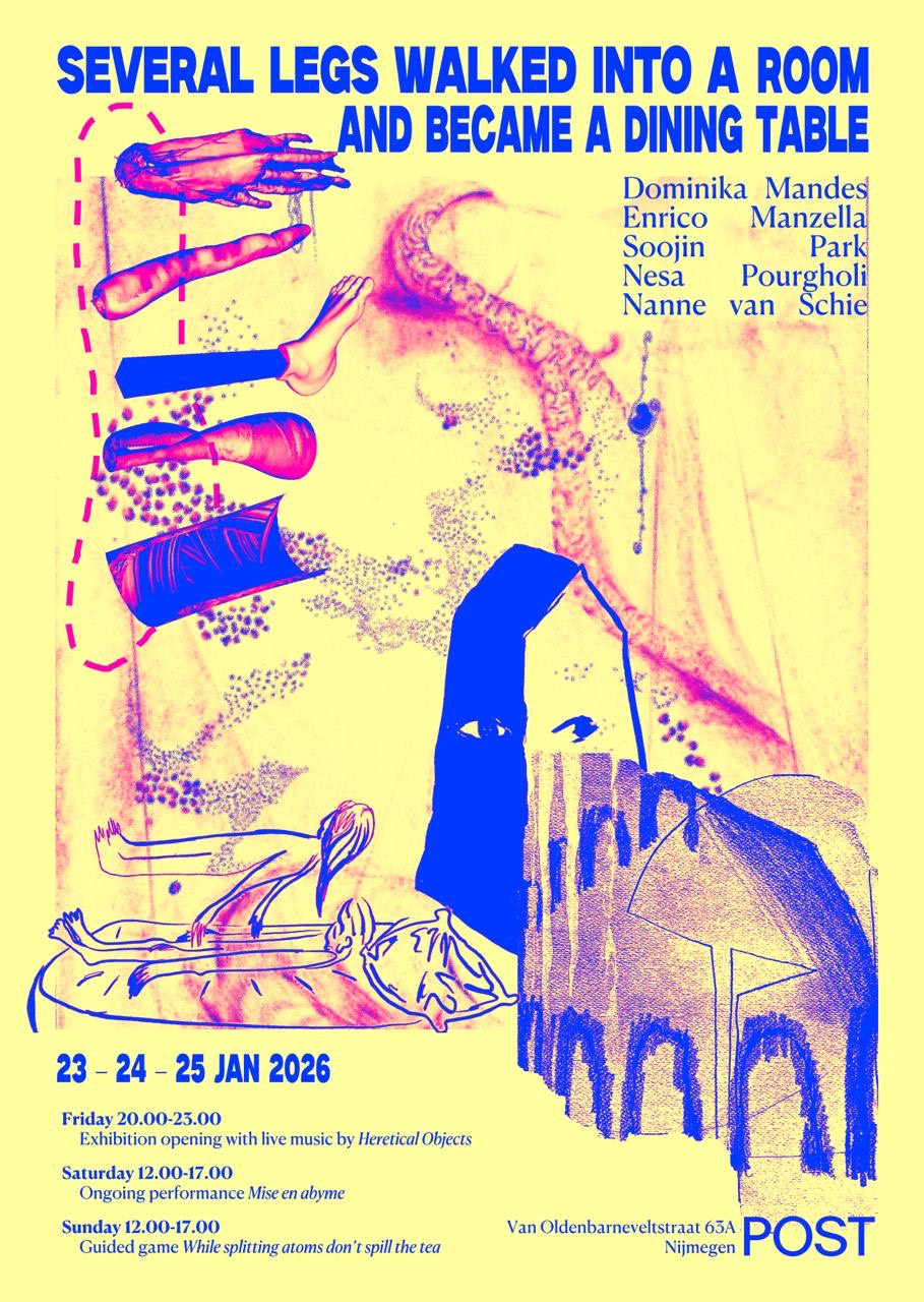 Several Legs Walked in and Became a Dining Table